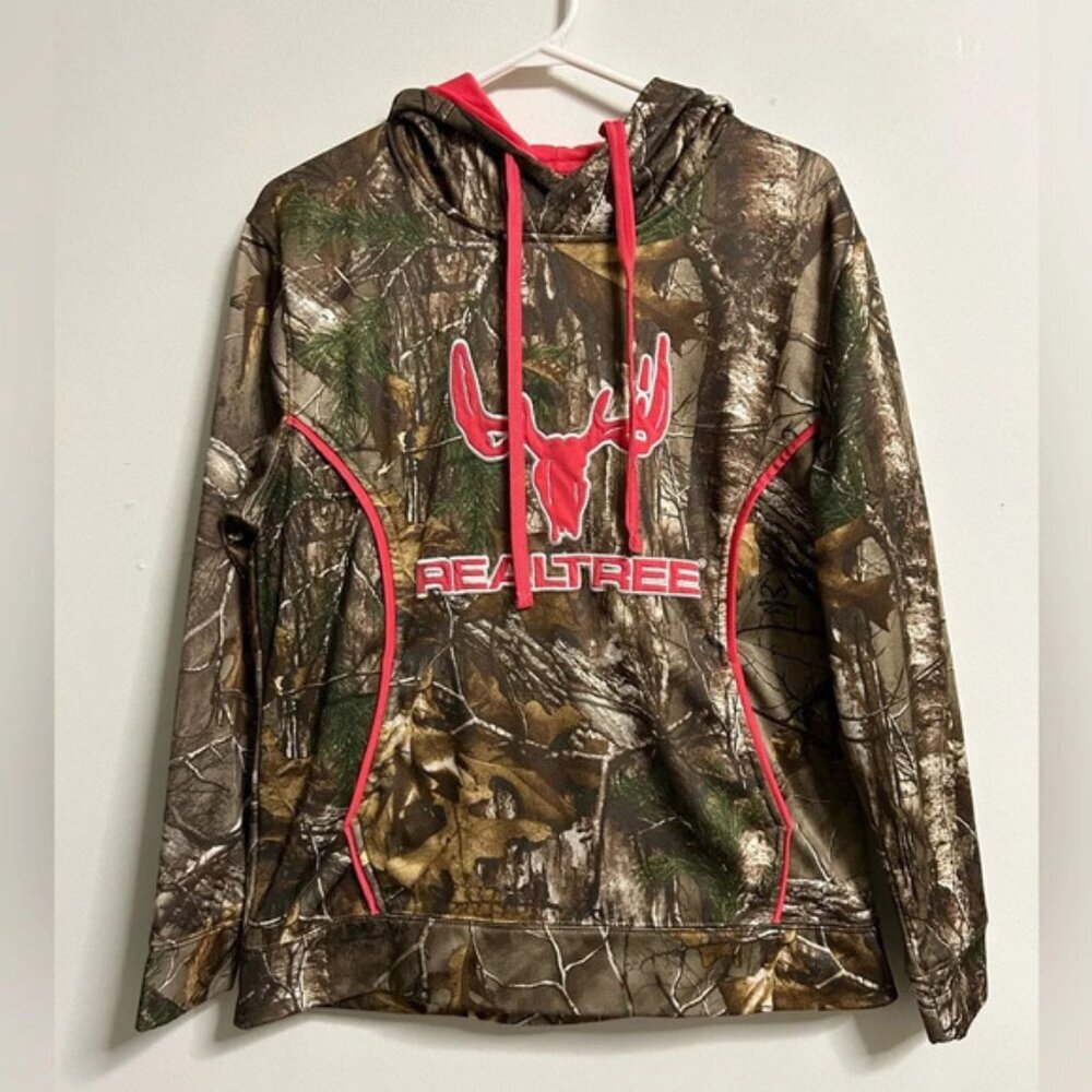 Real Tree Cottonwood Canyon Camo Pink Hoodie